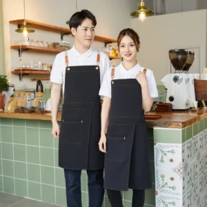 Cross back adjustable Apron