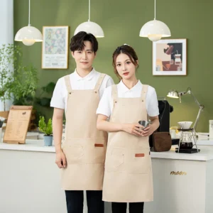 H-strap Apron khaki