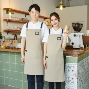 Uniform with namecard slot Apron